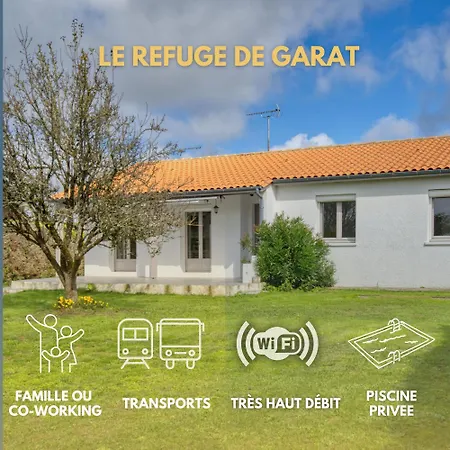 Nyaraló Le Refuge De - Maison 6 Personnes - Piscine *